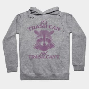 It’s Trash Can, Not Trash Can’t Raccoon Hoodie